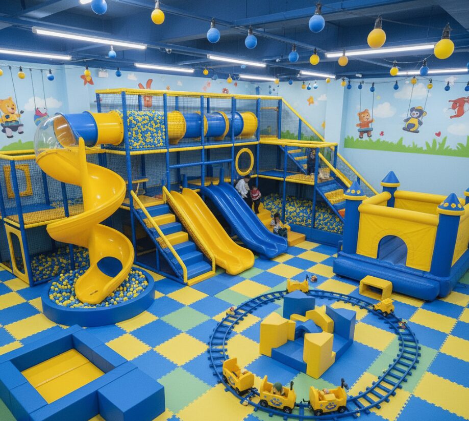 parque infantil cubierto