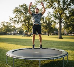 كم عدد السعرات الحرارية التي يحرقها القفز على الترامبولين؟