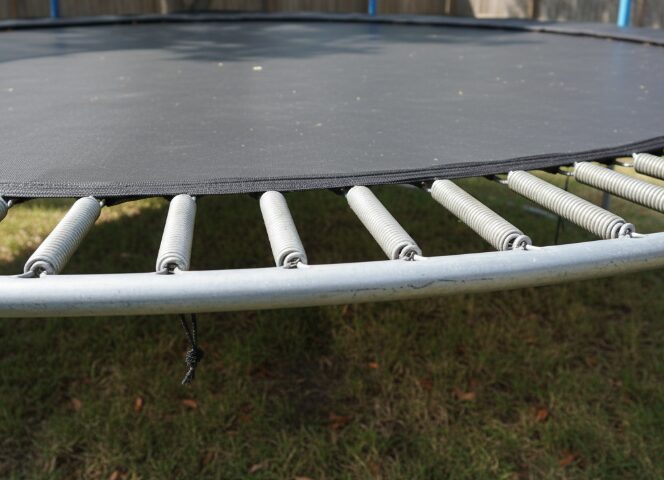 Muelles utilizados en camas elásticas