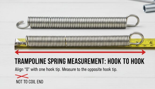 Cómo medir los muelles de una cama elástica