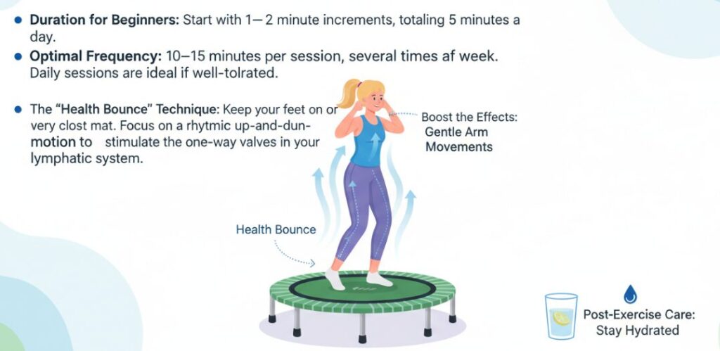 Trampoline exercise time