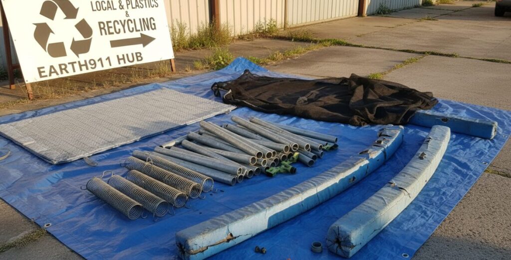 Материалы для батутов, пригодные для вторичной переработки