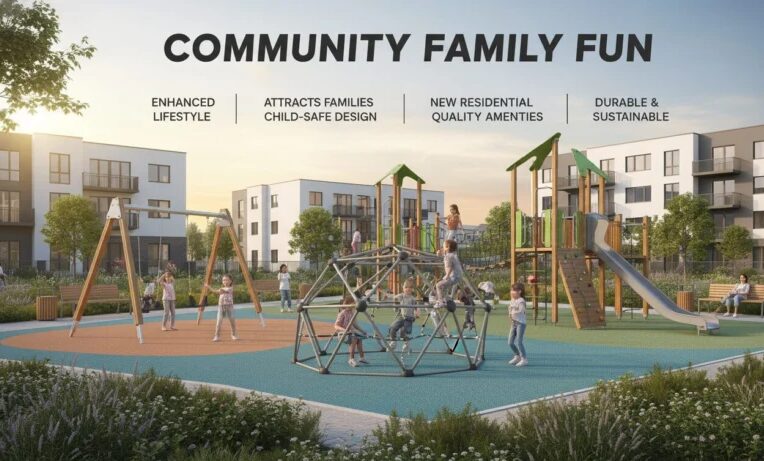 Jungle Gym Outdoor Playground Target Audience To Residential real estate developers