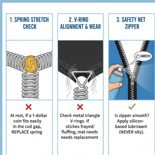 Проверка безопасности батута