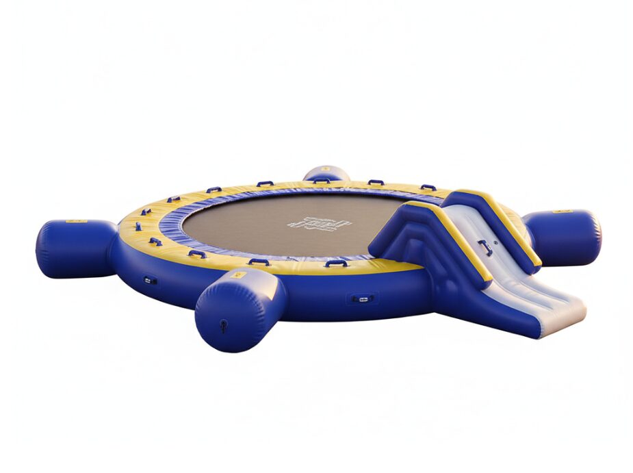 trampolim de água grande