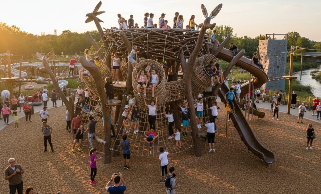 Operadores de parques temáticos e estâncias de aventura