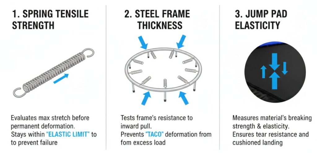 Factores de límite de peso para camas elásticas