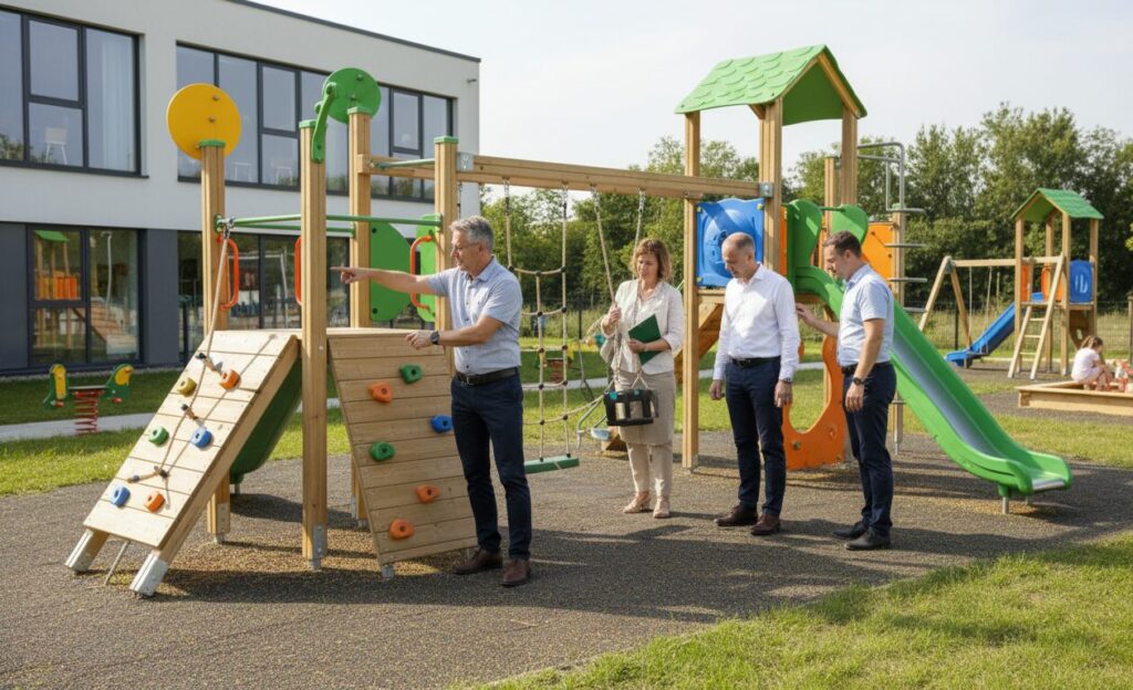Ginásio de selva Parque infantil exterior Multidão aplicável