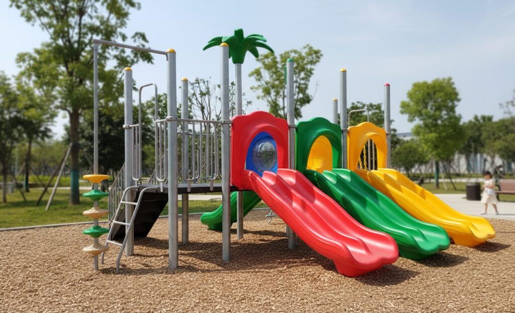 Ginásio da selva Parque infantil exterior Matéria-prima/Material