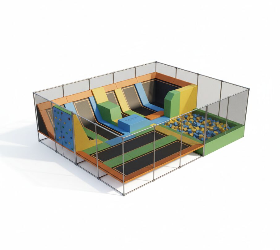 Equipamento de trampolim personalizado