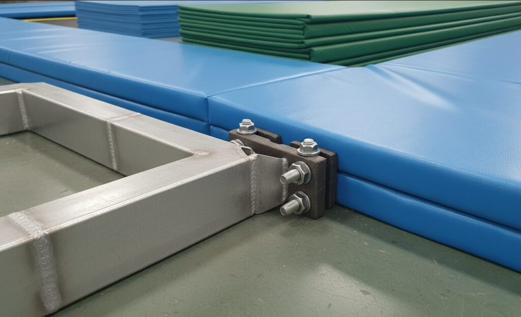 equipamento para trampolins Material