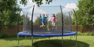 Wie viel Gewicht kann man auf einem Trampolin halten?