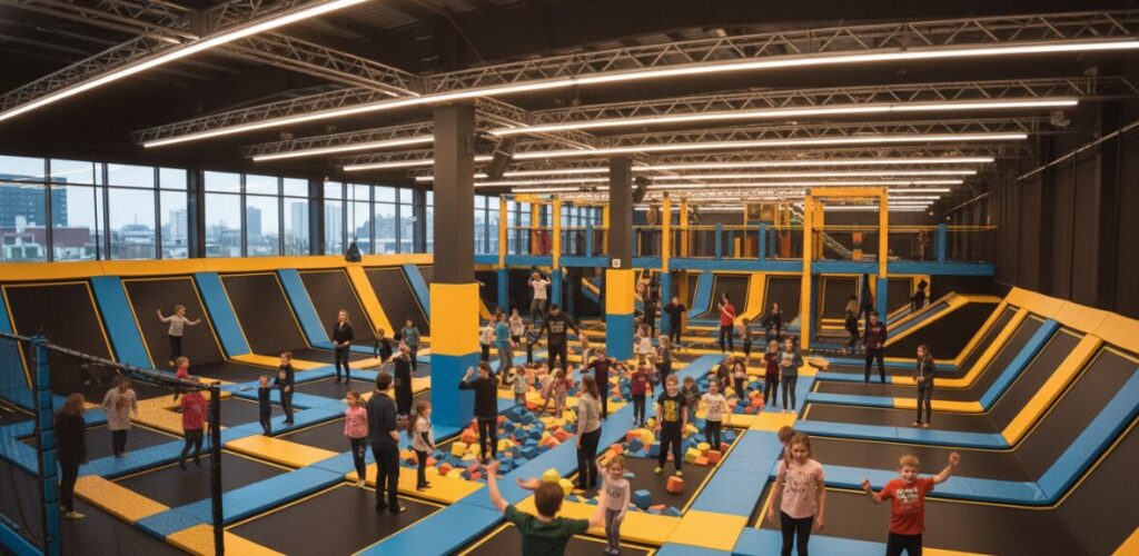 Photos de trampolines