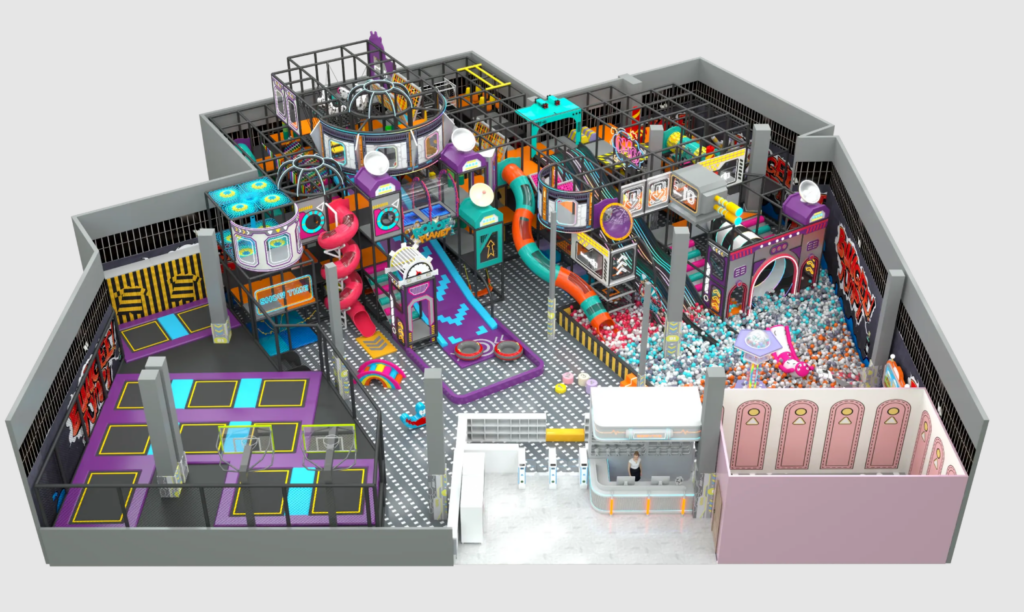 Parque infantil cubierto Eagle Nest