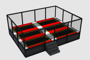 Trampoline With Swing For Toddlers