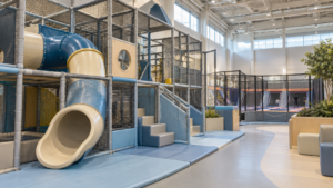 Adult amusement park indoor: Plan by Actual Use